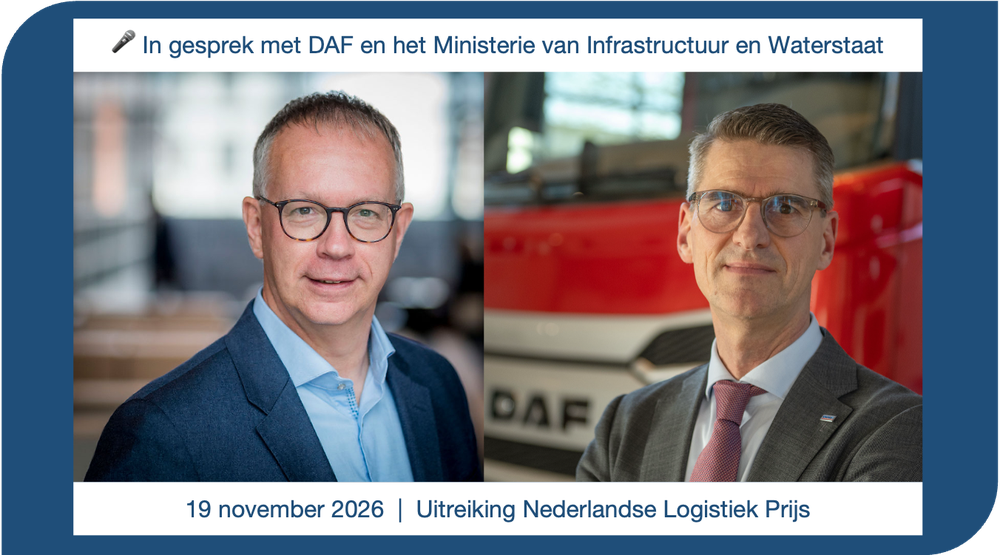 🚀 Waardevol programma Nederlandse Logistiek Prijs!