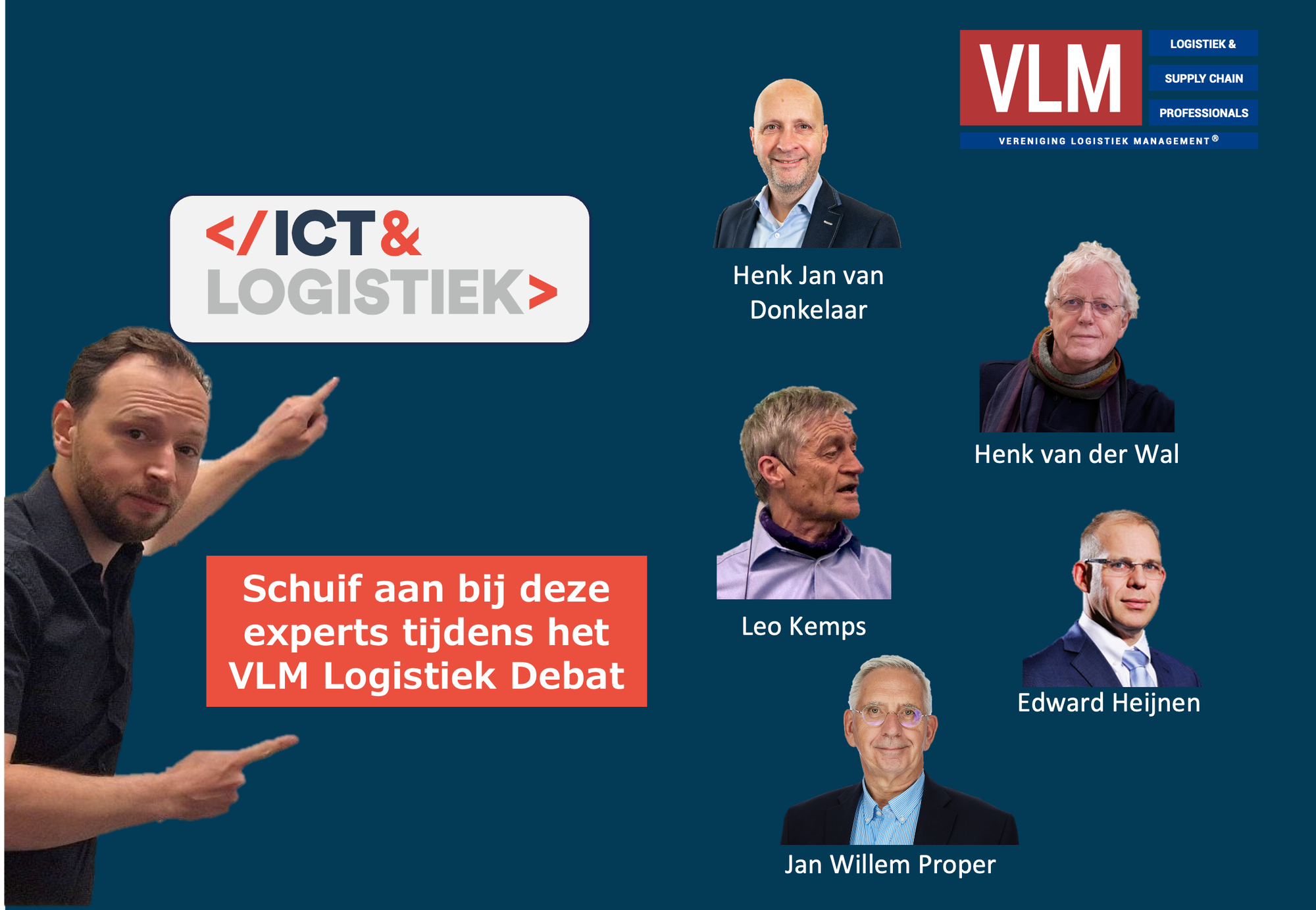 VLM Logistieke Tafels & Debat: Weerbare Keten, Wendbare Organisatie.